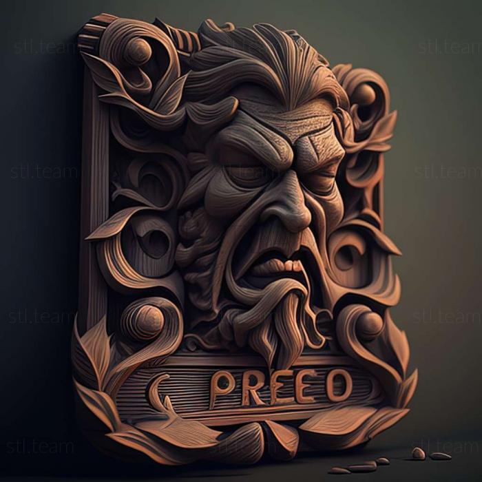 3D model Greed Corp game (STL)